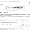 SUJET BEPC 2022 MATHEMATIQUES Zone-3 COTE D'IVOIRE